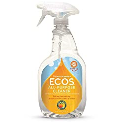 ECOS® Non-Toxic Orange All Purpose Cleaner, 22oz Bottle by Earth Friendly Products (Pack of 2)